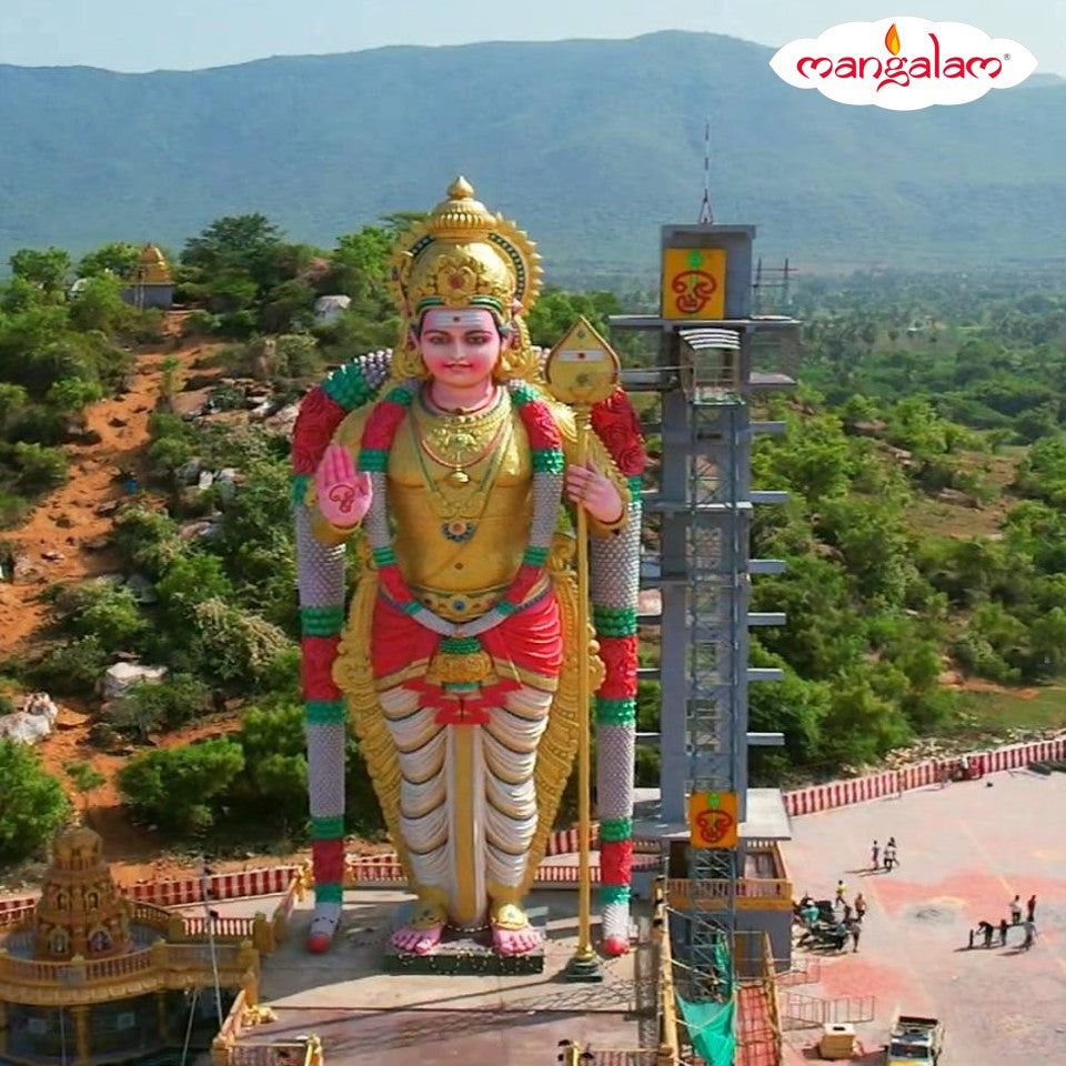 World’s Tallest Lord Murugan Statue in Salem, India House of Mangalam