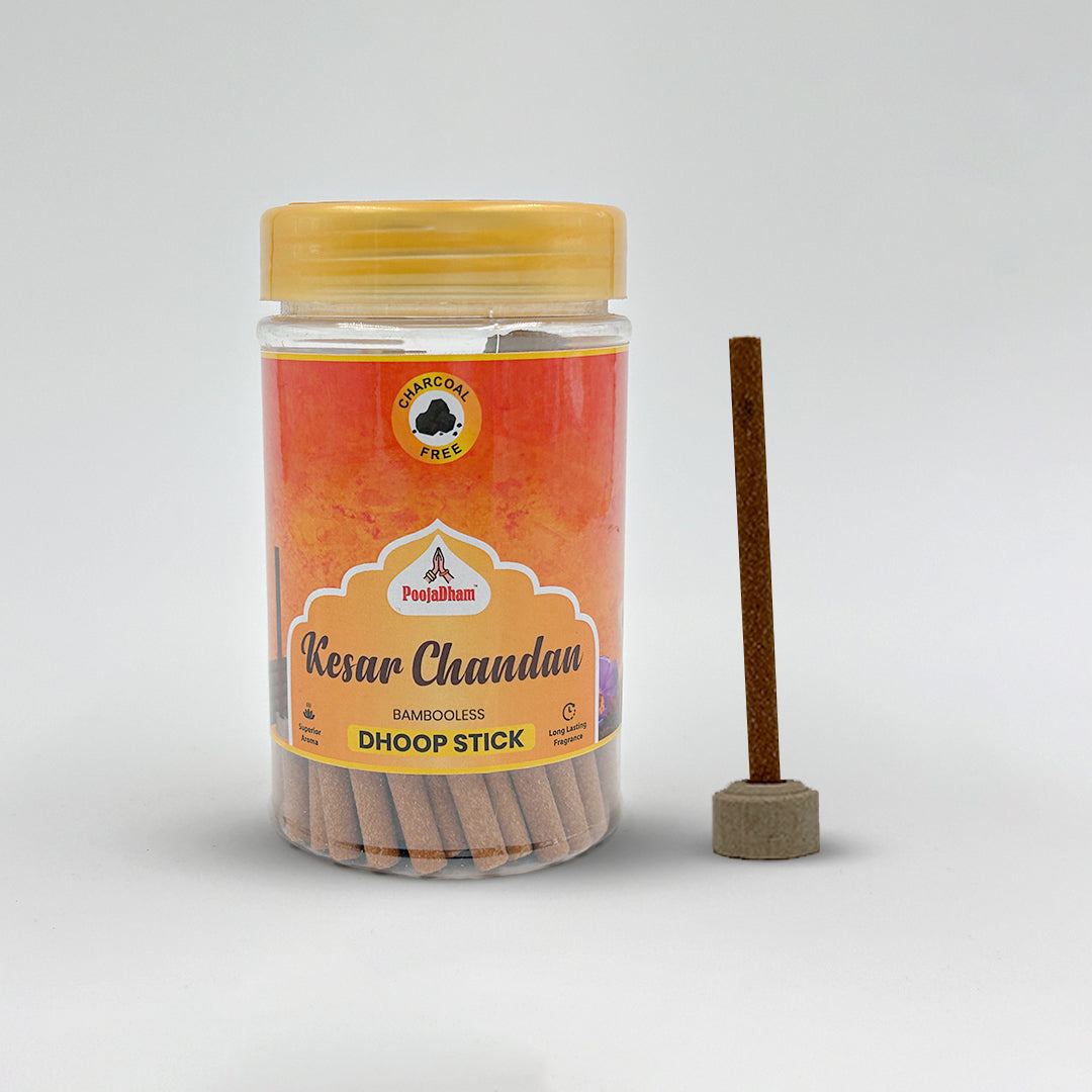 Keshar Chandan Bambooless Dry Dhoop Sticks - 150g