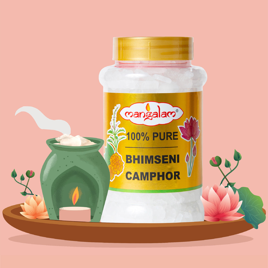 Bhimseni Camphor Jar - 250g