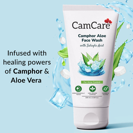 CamCare Camphor Aloe Face Wash - 100ml