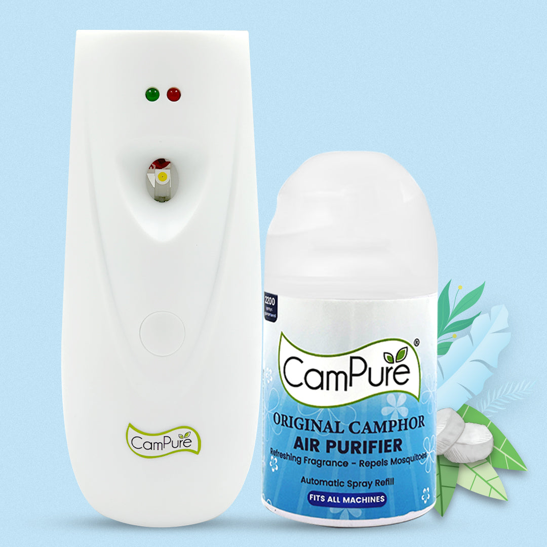 Buy CamPure Original & Camphor Automatic Air Freshener Refill Online in ...