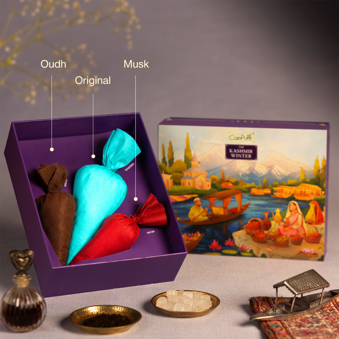 The Kashmir Winter Air Freshener Gift Box