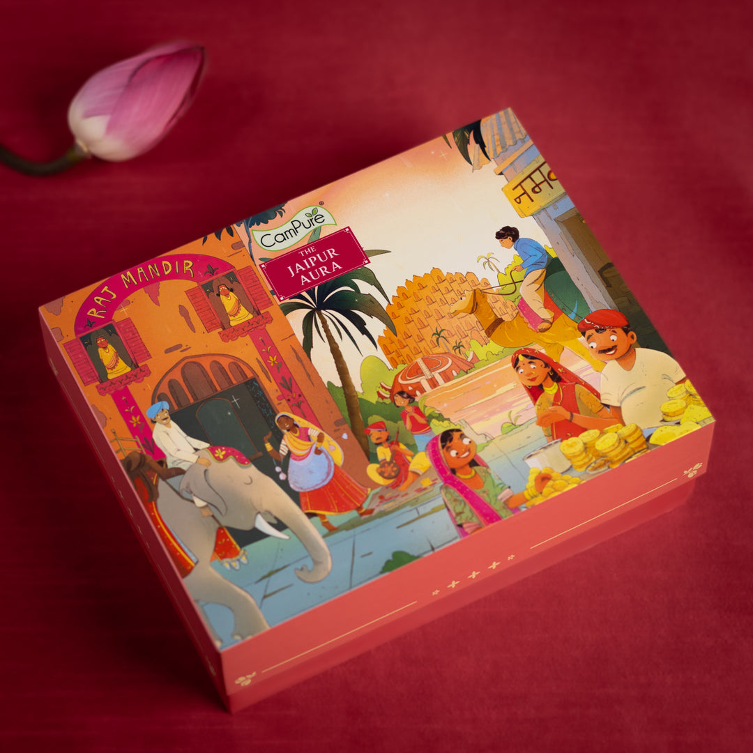 The Jaipur Aura Air Freshener Gift Box