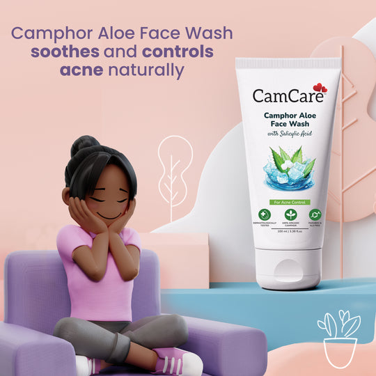 CamCare Camphor Aloe Face Wash - 100ml