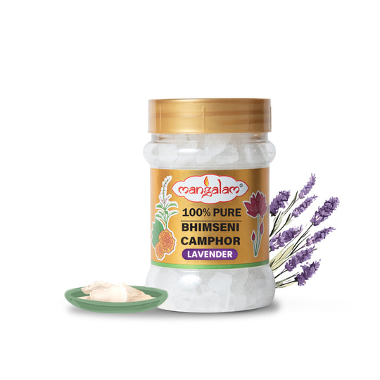 Bhimseni Camphor Jar ( Lavender ) - 100g