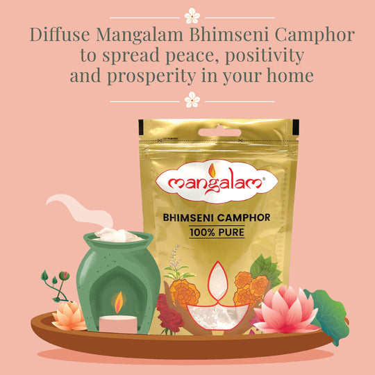 Bhimseni Camphor Pouch - 250g