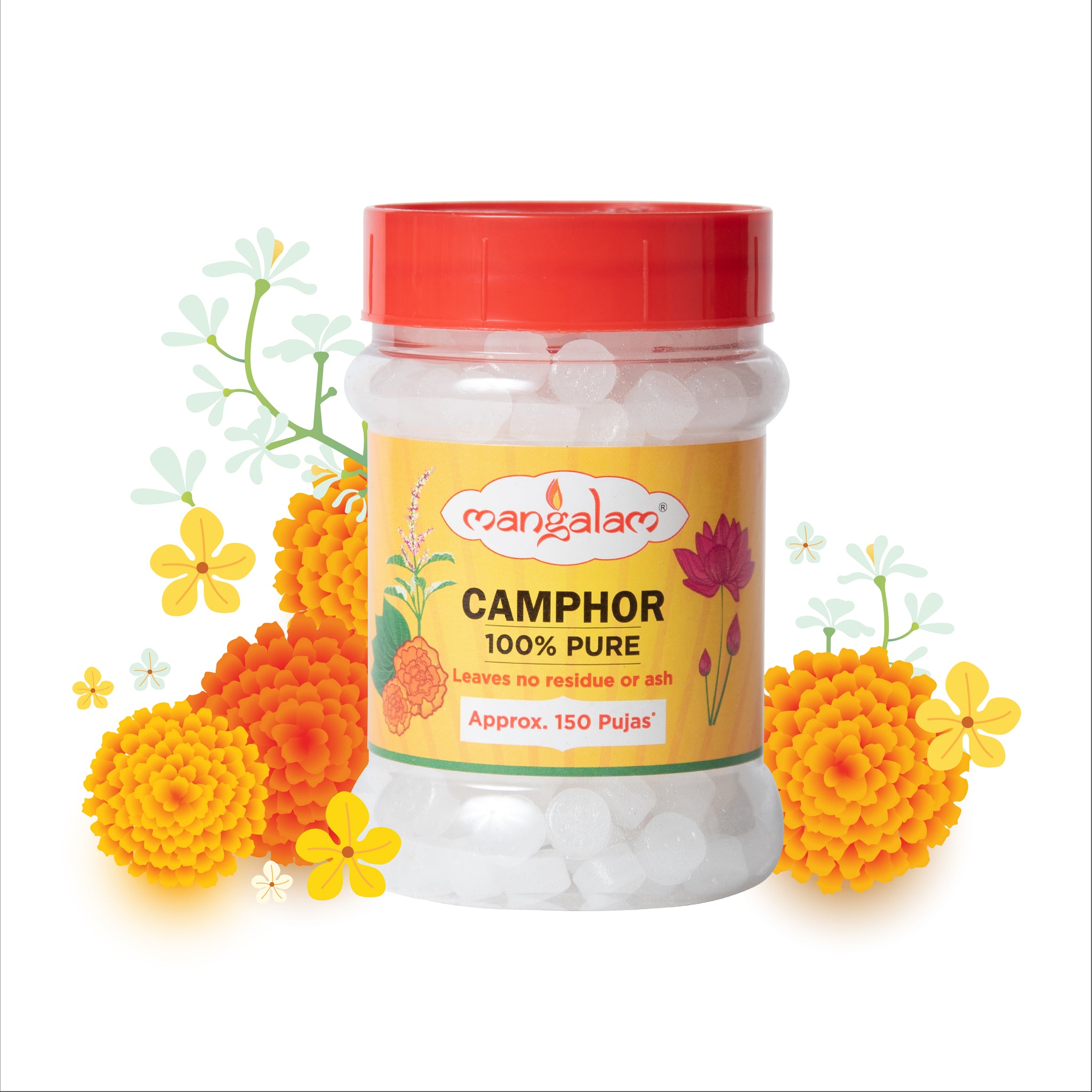 Buy Camphor/kapoor tablet Jar 100gm at best Price online in India ...