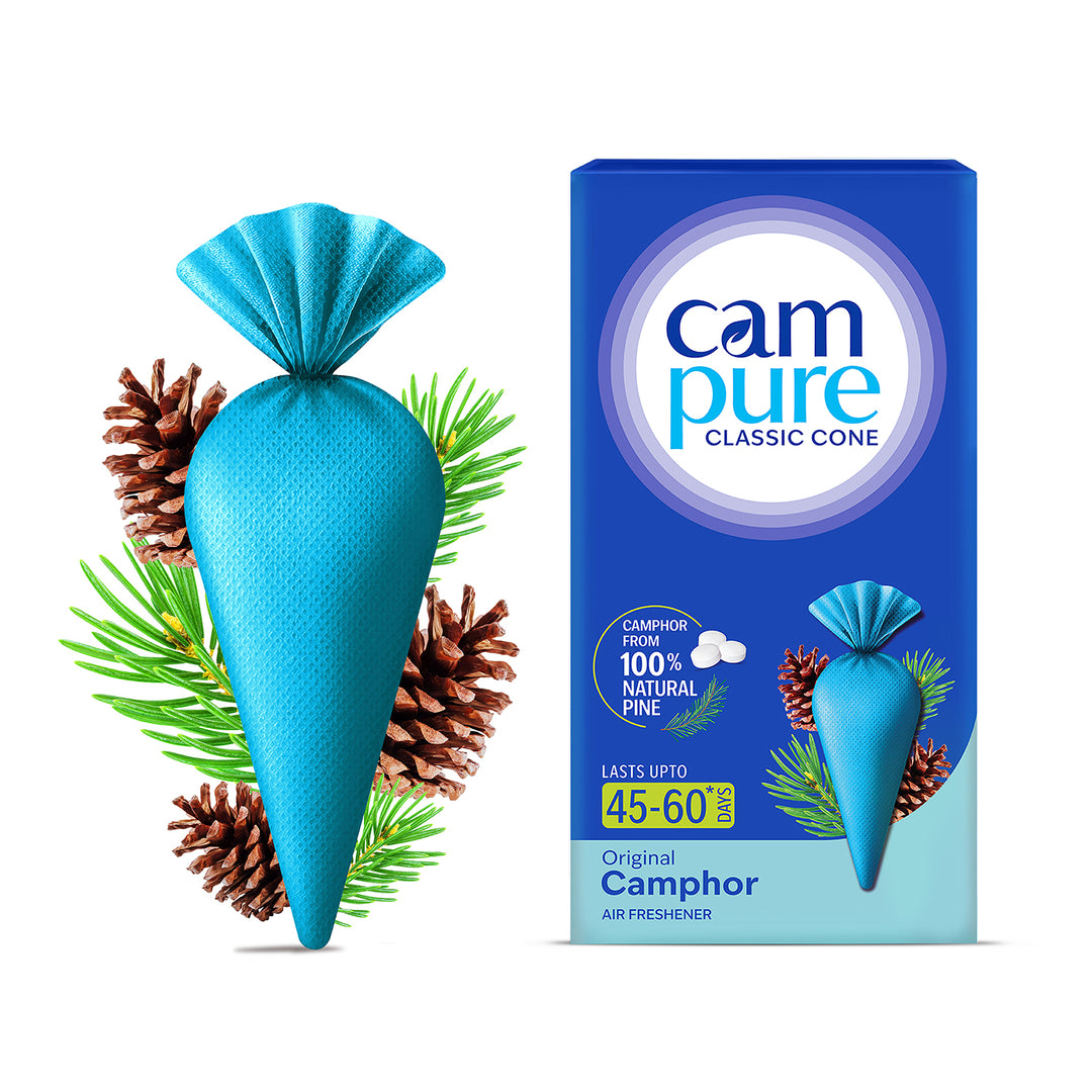 Camphor cone - Buy CamPure Camphor Cone online in India – House of Mangalam