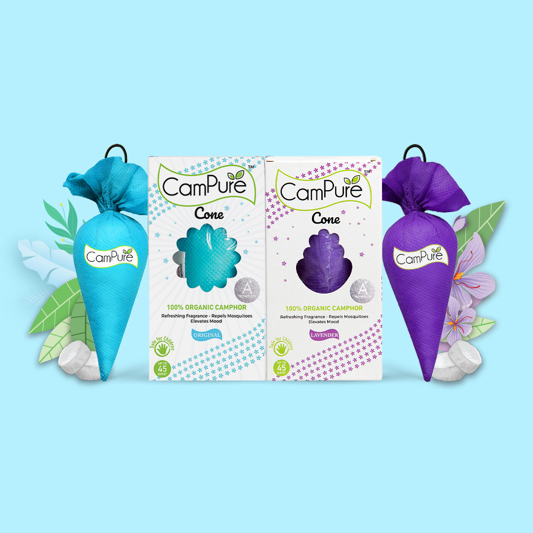 CamPure Cone - Original & Lavender (Pack of 2)