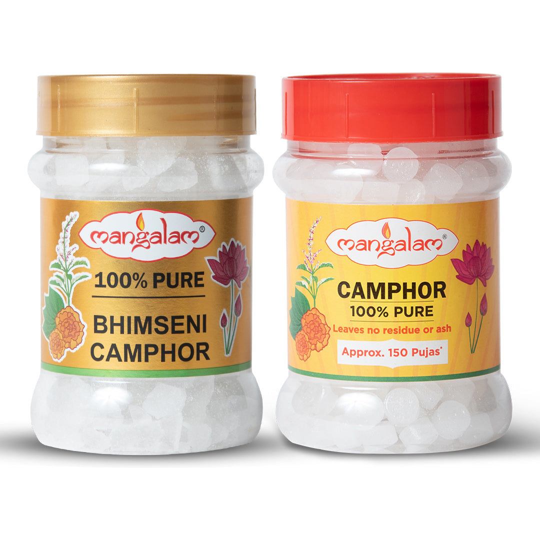 Bhimseni & Tablet Camphor Jar - 100g