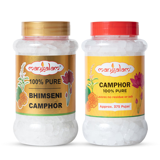 Bhimseni & Tablet Camphor Jar - 250g