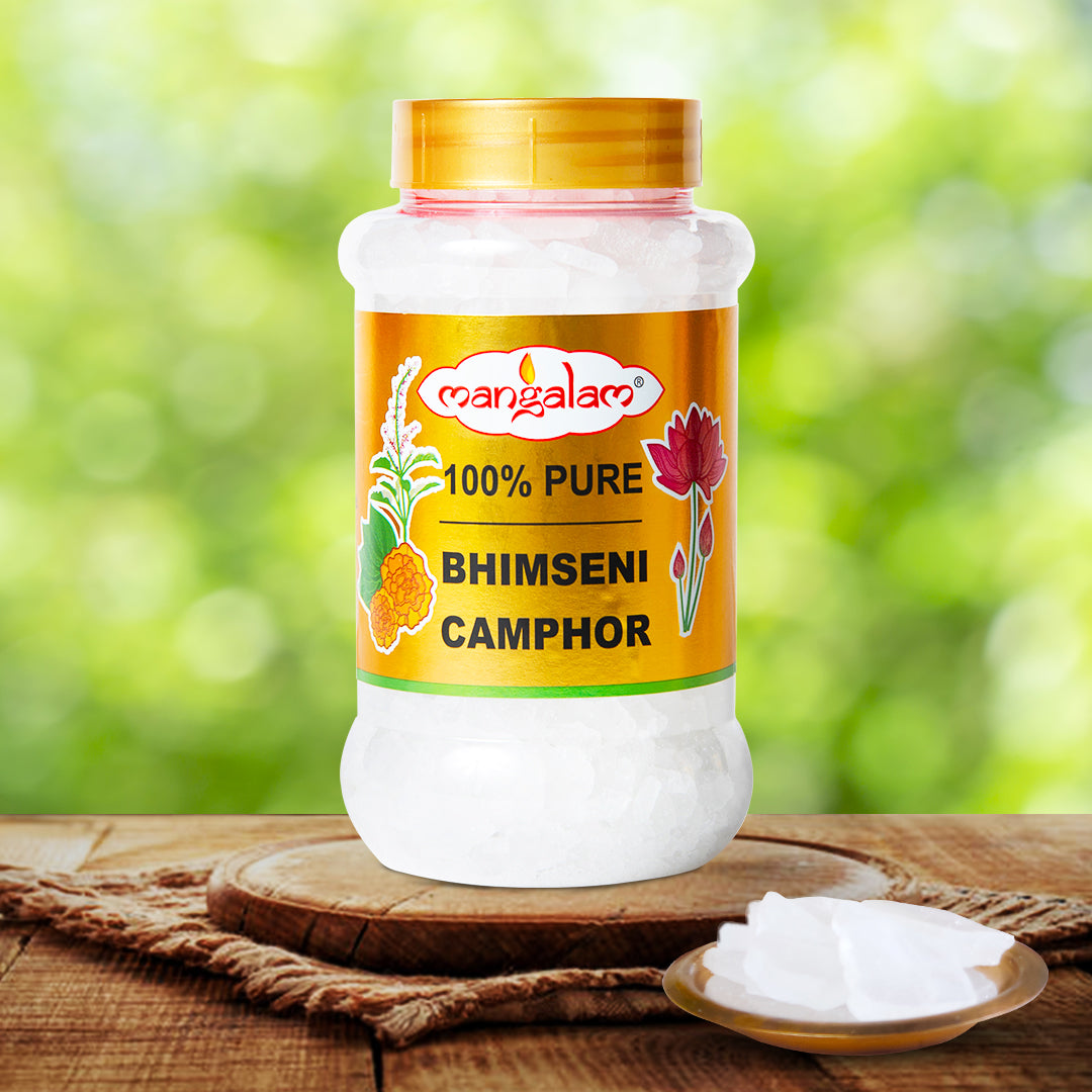 Bhimseni & Tablet Camphor Jar - 250g