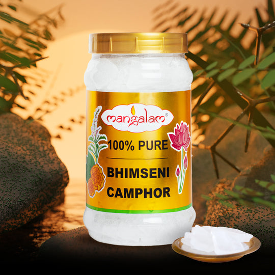 Bhimseni & Tablet Camphor Jar - 500g