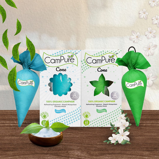 CamPure Cone - Original & Jasmine (Pack of 2)